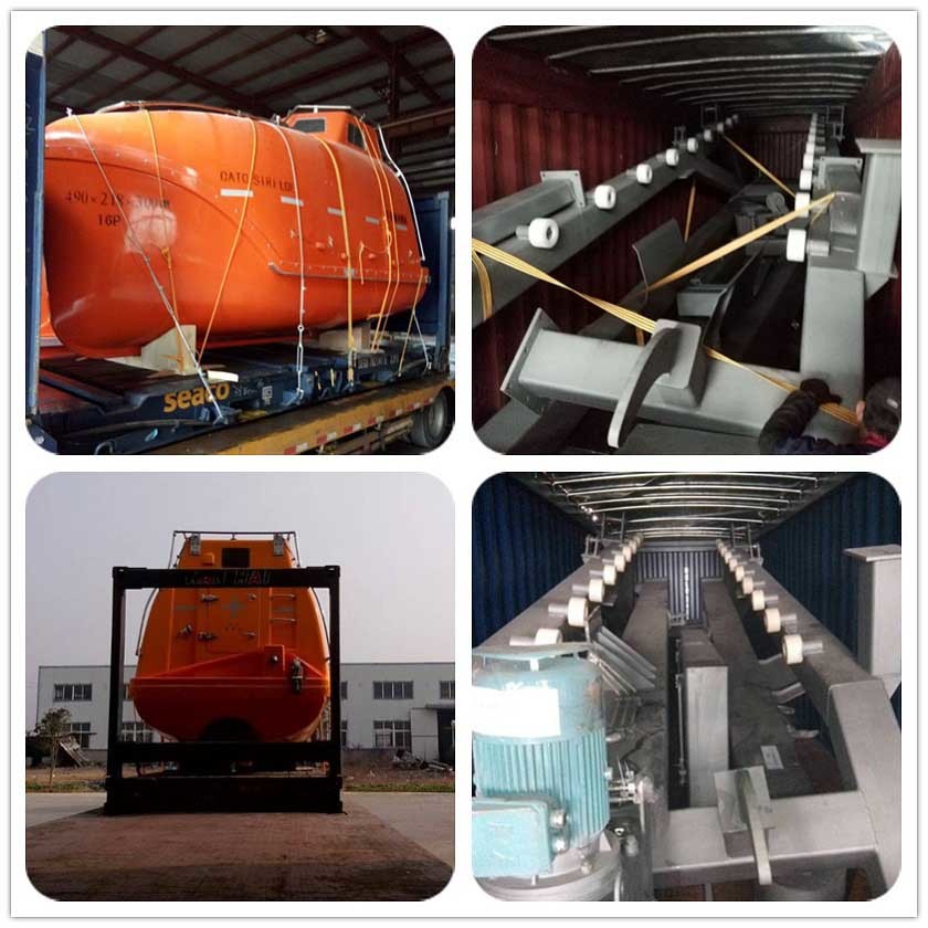 CCS, EC, BV Approved SOLAS Standard Cheap Small 4.9m 16 Persons FRP Free Fall Lifeboat