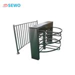 SUS304 Half Height Turnstile Gate Semi Automatic Waist High Turnstile 45people