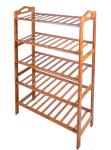 Floor Standing Bamboo Home Furniture Bamboo Wood Vertical Shoe Storage Rack