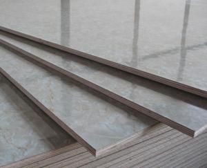 China Marble grain melamine plywood wholesale