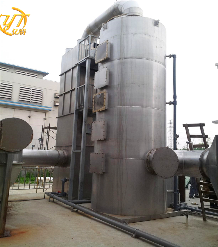 450kg CO2 Wet Flue Gas Desulfurization Air Scrubber for PP Manufacturing Equipment