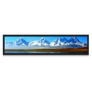 Wall Mount Ultra Wide Stretched Bar LCD Advertising Display 23.1 Inch