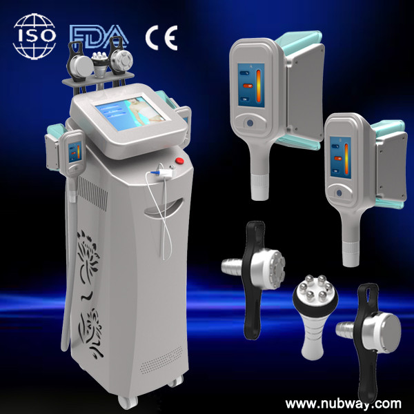 Best seller!!! Low price for 5 handles high quality cryolipolysis rf vacuum