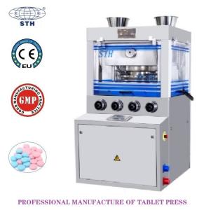 China 80KN Pharmaceutical Chemical Rotary Tablet Press Machine With Touch Screen wholesale