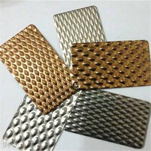 China Cold Rolled Checkered Stainless Steel Sheet Anti Skid Steel Plate wholesale
