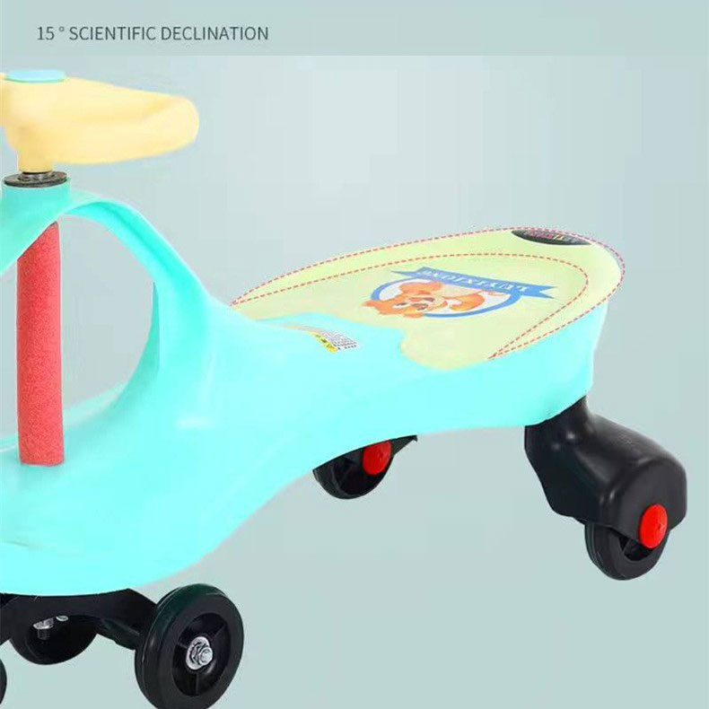 Children's Stroller Balance Bike with Metal Frame Basic Seat Type Toddler Push Bicycle