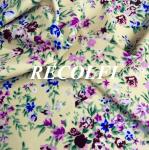 Flower Printing Women'S Activewear Ultra Stretch Sensitive 152CM 250GS