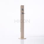 Custom Wooden Display Racks Freestanding Door Lock Display Stand