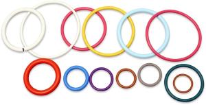China Heat Resistance PTFE Coated O Ring Customized For Bakeware Automotive wholesale