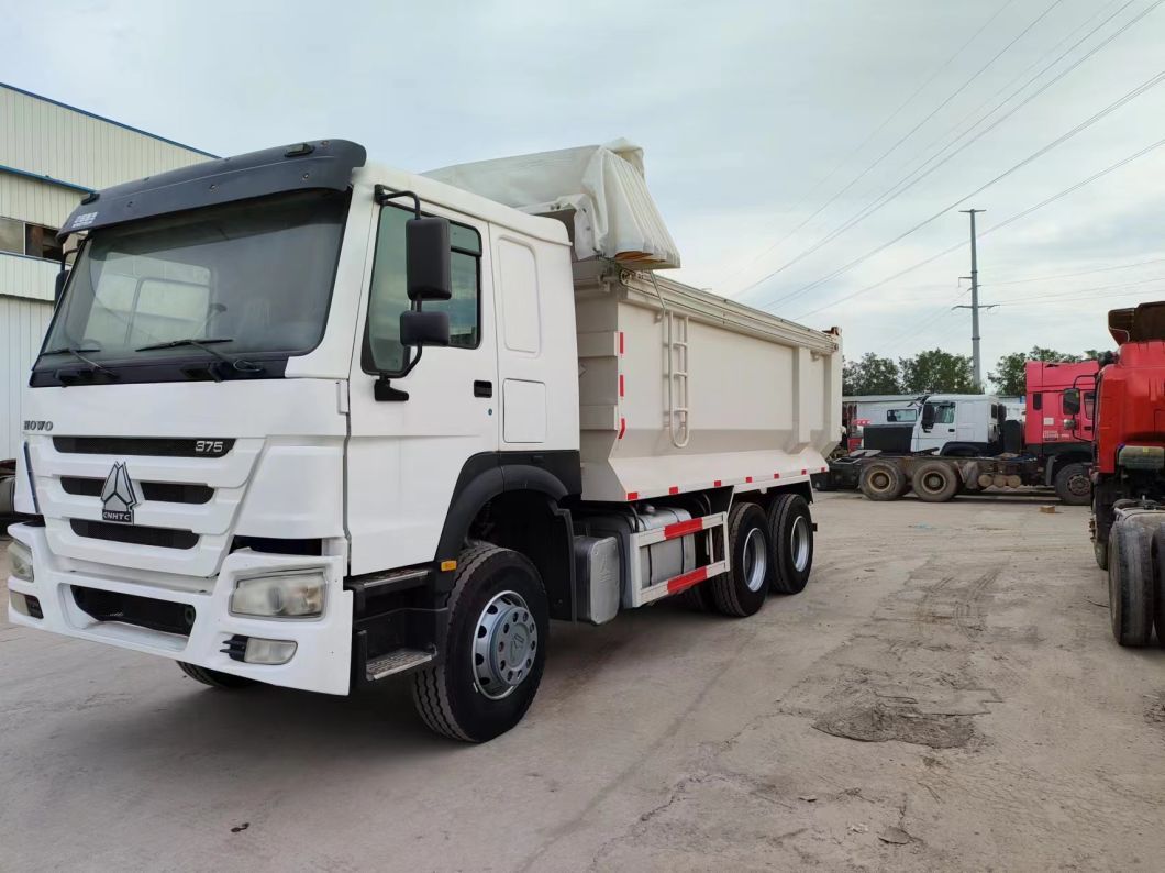 White HOWO 6*4 Cheap 5ton 8ton 10ton Tipper Truck Construction