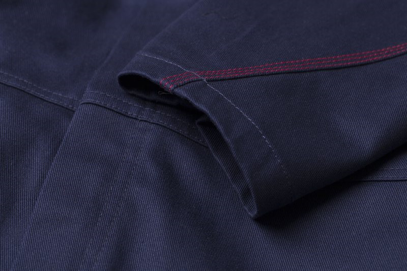 2 Way Brass Zipper Fire Retardant Workwear , 350gsm Flame Proof Overalls