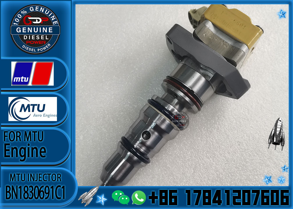 Fuel injector Assembly BN1830691C1 Diesel Common Rail Fuel Injector AP63812BJ AAEPK03007 For MTU Navistar
