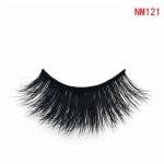 Real 3D Mink Eyelashes Fluffy Long Dramatic Eyelashes Face Lash Strip 20mm NM121
