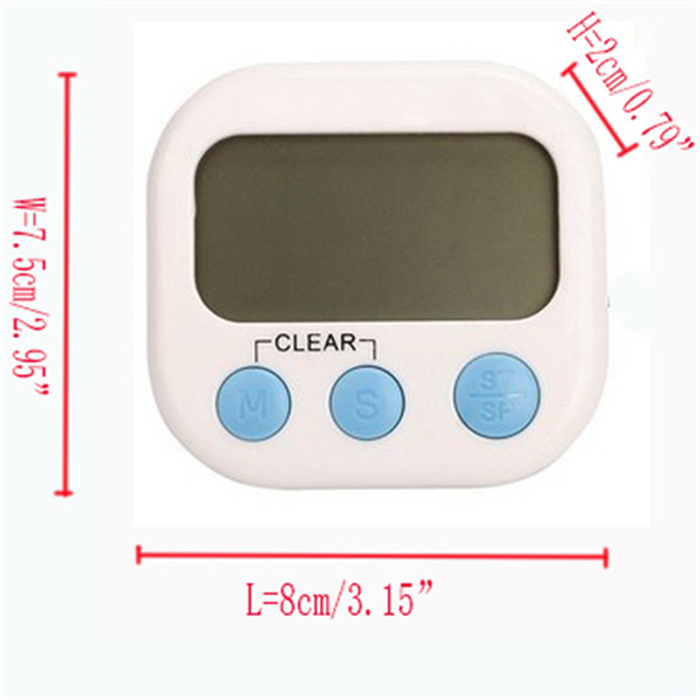 waterproof Plastic Kitchen Electronic Countdown Timer