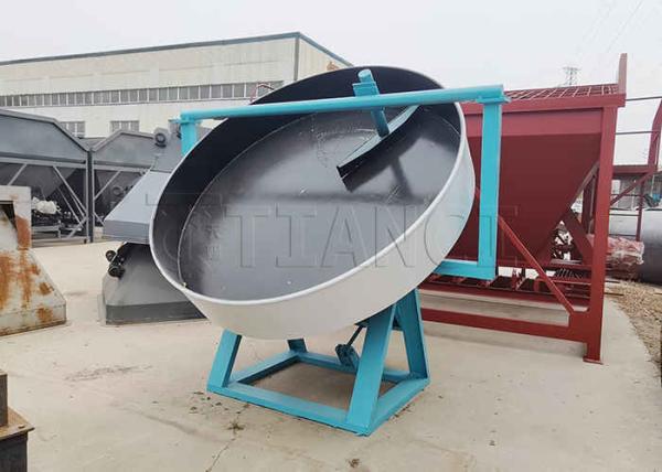 Inorganic Fertilizer Granule Production Line Cat Litter Disc Granulation