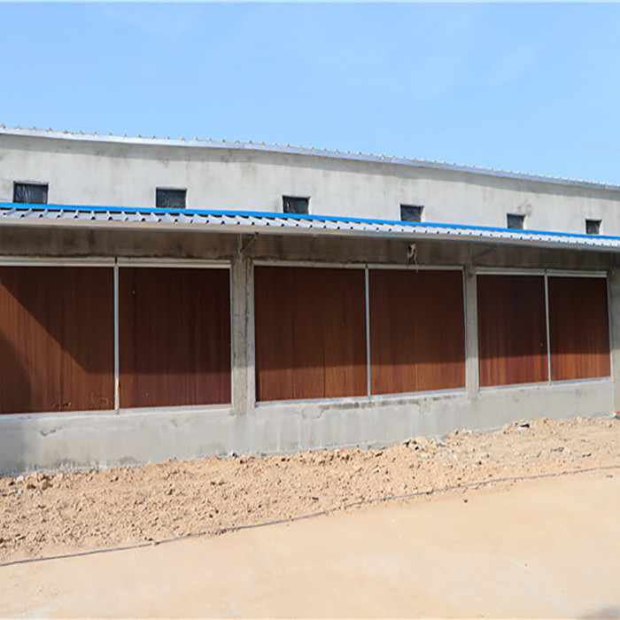 Waterproof Poultry Farm Management System , No Micro Hole Air Cooler Side Pads