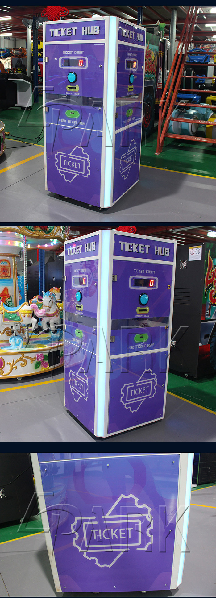 Lottery Eater Self Service Ticket Reading Machine English Version