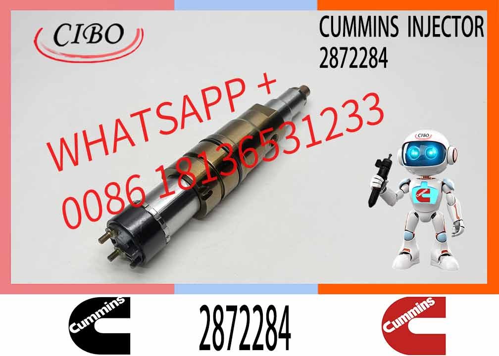Remanufactured High Quality Common Rail diesel Fuel Injector 2872056 2872284
