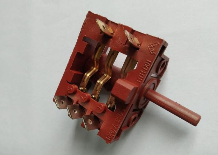 Stove Bakelite Oven Selector Switch 5 Speed Control Durable Nylon66