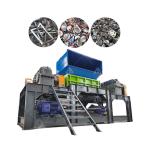 Waste Double Shaft Metal Shredder CE ISO Aluminum Can Shredder