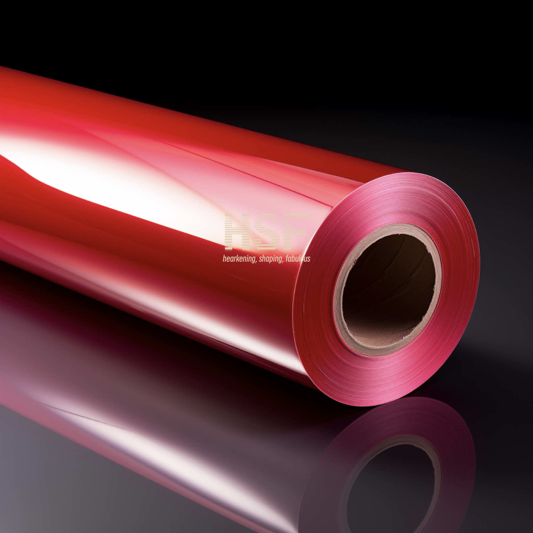 Translucent Red Fluorosilicone Release Liner Film Temperature Resistance