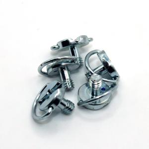 China Post Shipping Custom Design Zinc Plated D Ring Buckle Screw for Tactical Gear wholesale