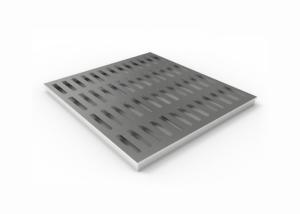 Rainwater Stainless Steel Drain Grate / Stainless Steel Drainage Grille High Strength