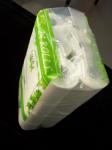 Customized Size Toilet Tissue Paper , Unbleached Bath Sanitary Paper 2 Ply