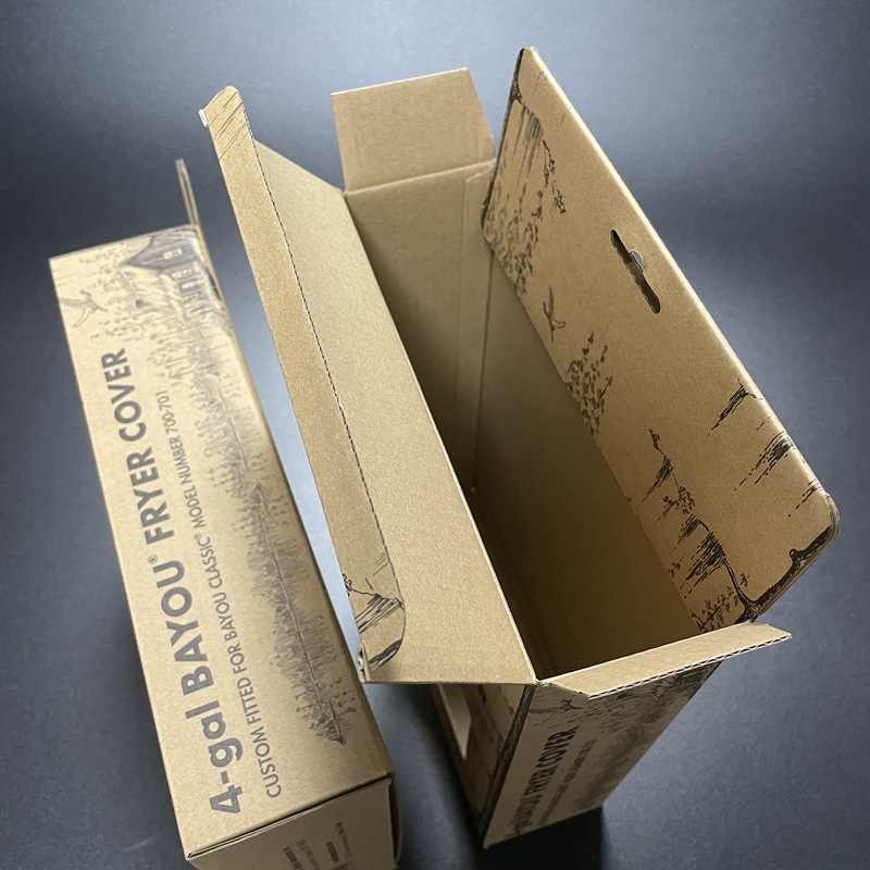 Rectangle Paper Hanging Box Packaging For Home Appliance Consumer Electronics