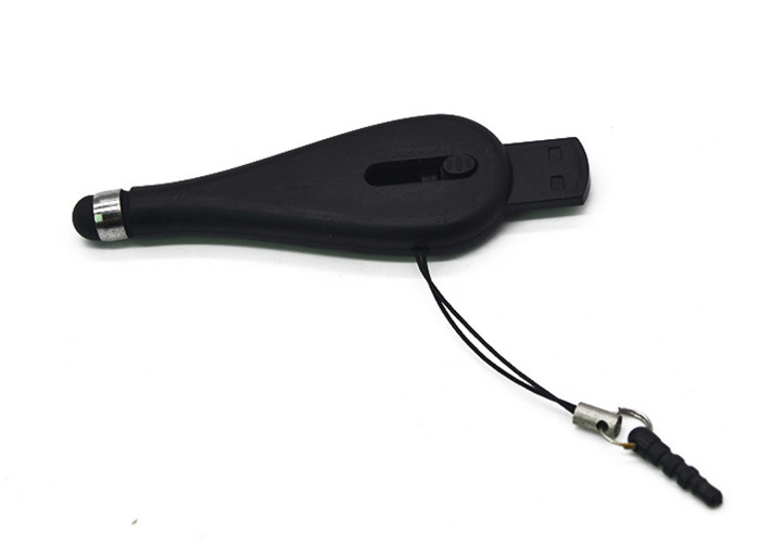 Touch Pen Shape Plastic USB Stick Drive 32G 2.0 With Color Printing Logo
