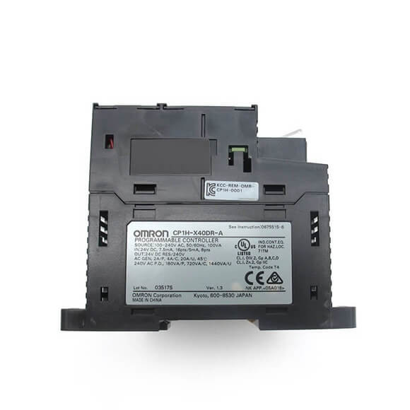 CP1H-X40DR-A CPU Output PLC Omron 24 Inputs 16 Relay AC Voltage