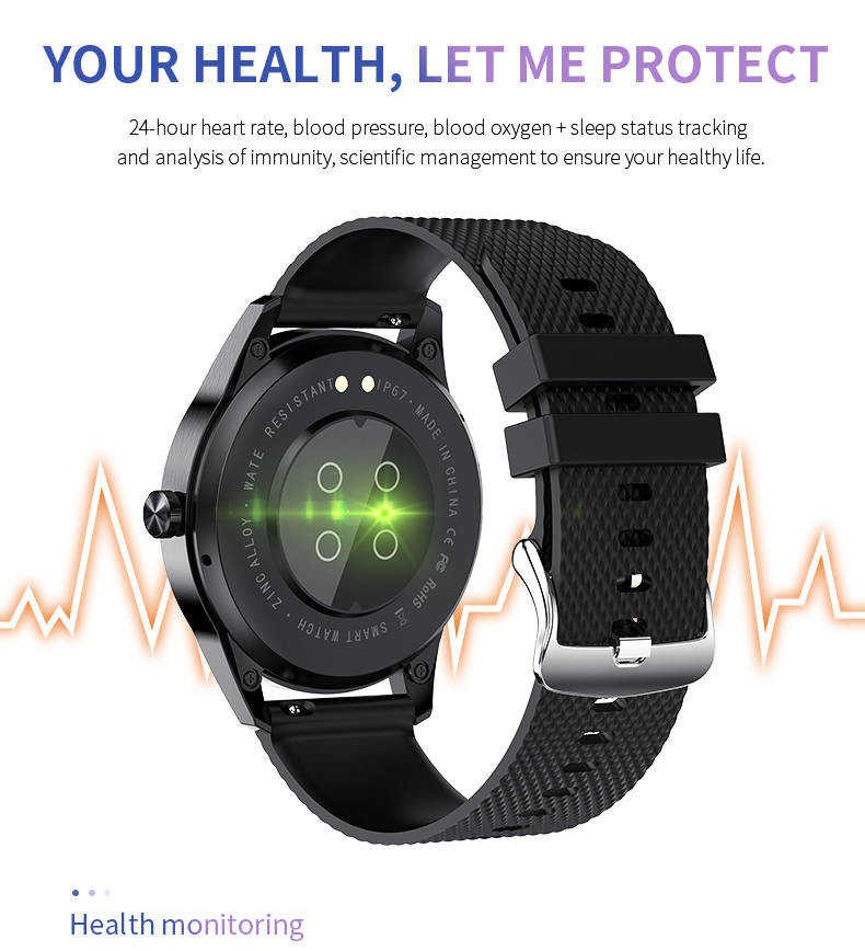 CPU HS6620 Smart Watch With Calling ​Multi Language Running Track Health Monitor