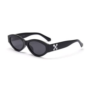 China Little Cat Eyes PC Sunglasses UV400 141MM Trendy For Women 2021 wholesale