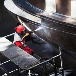 China Ship Deck Cleaning Industrial High Pressure Washer on sale