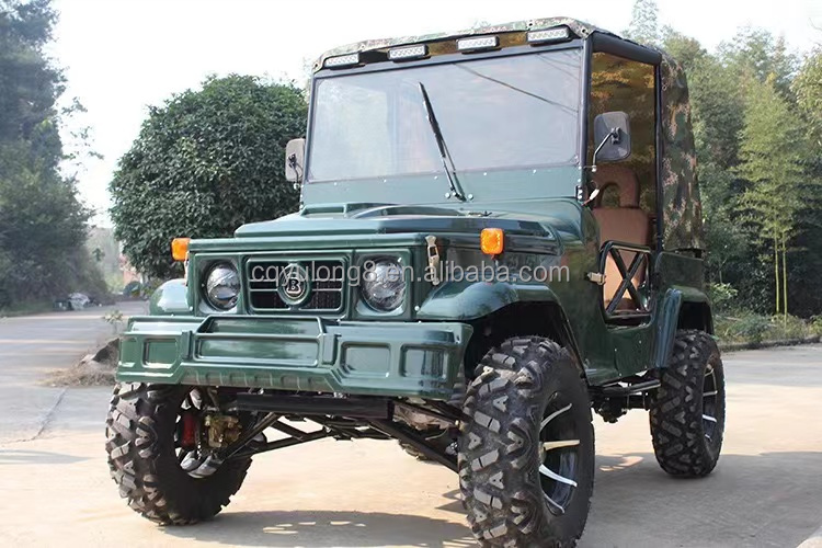 2 Seats for Adults 200cc 300cc Shaft Transmission System 2WD Four Wheeler Buggy Car UTV 4x4 Jeeps