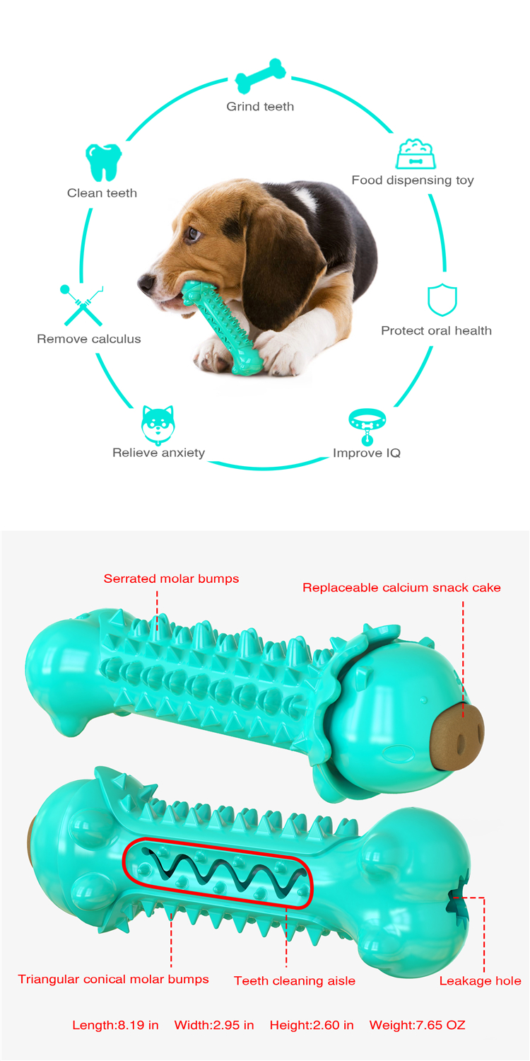 Wholesale High Quality Multifunction Pet Molar Bite Toy Snack Molar Stick