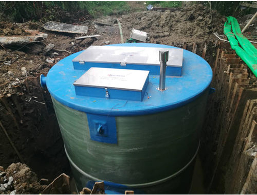 Customized Submersible Prefabricated Pump Station For Wastewater Treatment
