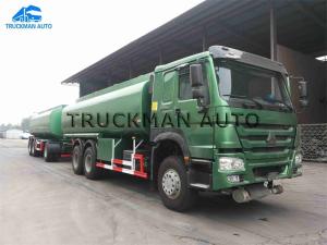 China 20m3 Full Petrol Tank Trailer , Full Car Trailer Q345b Steel Customized Size wholesale