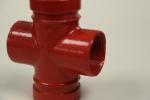 Polished Surface 4 Way Pipe Fitting ANSI Standard