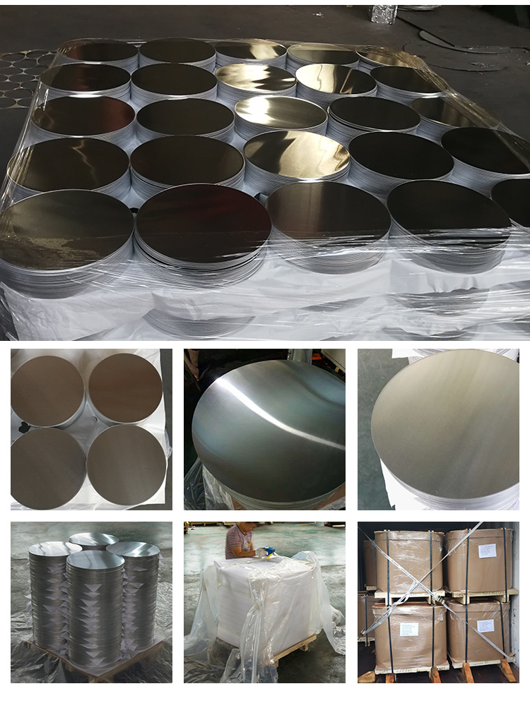 Mill Finish 0.3mm 6mm Aluminum Circle Plate For Cookware