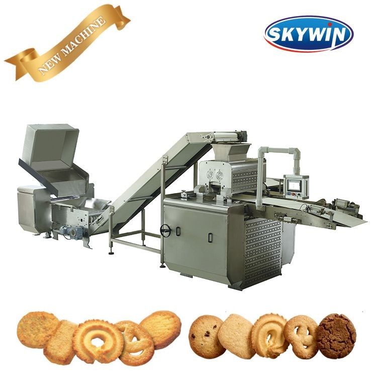50-1500kg/Hr Working Width 1200mm Automatic Cookie Making Machine
