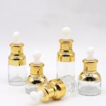 Glass Cosmetic Containers 20ml 30ml Glass Dropper Bottle For Essential Oil