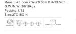 Green Color Rubber Basin 24 sheets metal 4 holes paper puncher
