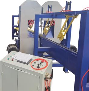 China 22KW Band Saw Lumber Mill 500mm Dia Twin Vertical Band Saw wholesale