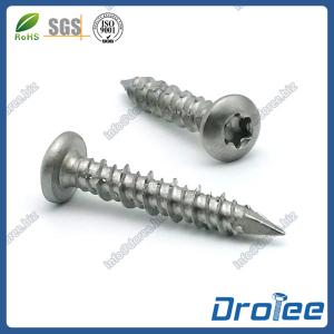China Star Drive Pan Head 410 Stainless Steel Concrete Screws wholesale