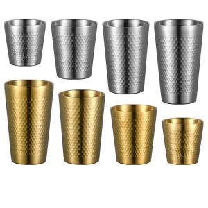 China Whisky Rum Vacuum Stainless Steel Beer Mug 10oz 300ml For Barbecue Party wholesale