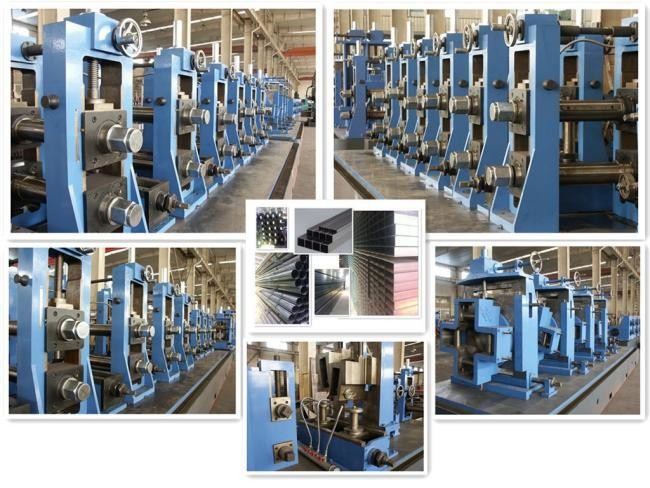 Heavy Type Hign Frequency HF Welded Tube Mill Line 2 Years Warranty