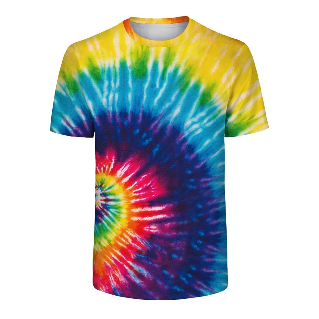 OEM Factory All Over Custom Printed Colorful Sublimation T Shirt