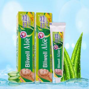 China 100G Anti Dental Cool Mint Aloe Vera Whitening Toothpaste For Sensitive Teeth wholesale