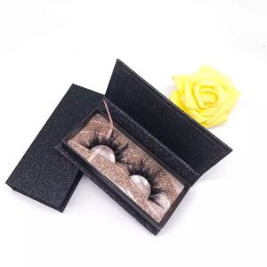 China Empty Black Eyelash Packaging Lash Subscription Boxes wholesale
